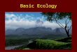 Basic Ecology. Four Levels of Investigation 1.Organism 2.Population – An interbreeding group belonging to the same species 3.Community – All the populations