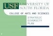1 COLLEGE OF ARTS AND SCIENCES STRATEGIC DIVERSITY PLAN