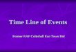 Time Line of Events Former RAF Coltishall Eco Town Bid