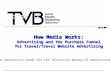 How Media Works: Advertising and the Purchase Funnel for Travel/Travel Website Advertising A Yankelovich Study for the Television Bureau of Advertising
