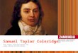 Samuel Taylor Coleridge Peter Vandyke, Samuel Taylor Coleridge, 1795. London, National Portrait Gallery
