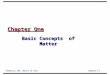Chapter 1-1Chemistry 120 Online LA Tech Chapter One Basic Concepts of Matter