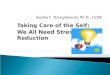 Taking Care of the Self: We All Need Stress Reduction