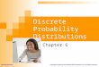 Discrete Probability Distributions Chapter 6 McGraw-Hill/Irwin Copyright © 2012 by The McGraw-Hill Companies, Inc. All rights reserved