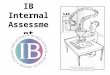 IB Internal Assessment. Collect and organize your raw data Process your raw data appropriately and correctly – If your exploration method did not include