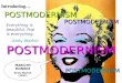MARILYN MONROE Andy Warhol (1962) Introducing… POSTMODERNISM POSTMODERNISM POSTMODERNISM POSTMODERNISM Everything is beautiful. Pop is everything. –Andy