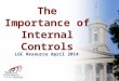 The Importance of Internal Controls LGC Resource April 2014