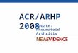 Update: Rheumatoid Arthritis ACR/ARHP 2008ACR/ARHP 2008