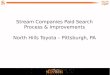 Stream Companies Paid Search Process & Improvements North Hills Toyota – Pittsburgh, PA