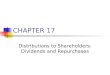 CHAPTER 17 Distributions to Shareholders: Dividends and Repurchases