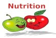 Nutrient: A chemical substance in food that helps maintain the body. Nutrition: The study of how your body uses the food that you eat. Malnutrition: is