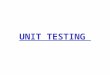 UNIT TESTING. Plan project Integrate & test system Analyze requirements Design Maintain Test units Implement Software Engineering Roadmap Identify corporate