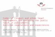 Codes of Conduct and other legal instruments for building the public trust in parliaments Austrian regulations and experiences Alexandra Becker, Austrian