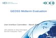 GEOSS Midterm Evaluation User Interface Committee – March 2010 John Adamec & Yana Gevorgyan GEOSS Evaluation Team