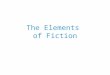 The Elements of Fiction. Setting The setting is the place where the story take place. Setting includes the following: Geographical location (i.e. Wyoming,