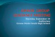 Thursday, September 19 Auditorium Grosse Pointe South High School