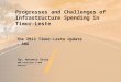 Progresses and Challenges of Infrastructure Spending in Timor-Leste By: Antonio Vitor The 2013 Timor-Leste Update - ANU ADB Consultant & MPW Adviser
