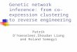 Genetic network inference: from co-expression clustering to reverse engineering Patrik D’haeseleer,Shoudan Liang and Roland Somogyi