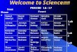 Welcome to Science !!!!! PERIOD 16-17 Samuel Adeniyi David ColtRichard Connor Natalie CookElijah Desmond Justin DiRuggieri Jocelyn Doherty Seth Downey
