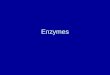 Enzymes. The energy needed to get over the hill Enzymes provide alternative path involving a lower hill Activated complex