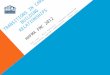 TRANSITIONS IN CARE BUILDING RELATIONSHIPS HHFMA FMC 2012 PAT LAFF – WALT BORGINIS - BARBARA ROSENBLUM ADDITIONAL CONTENT CONTRIBUTOR: LYNDA LAFF
