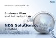 2015 IT Export Consortium (2015. 7. 2) Business Plan and Introduction NDS Solution Co. Limited