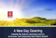 A New Day Dawning Creating the Culture, Curriculum and Co-curriculum, and Community that Fosters Student Success