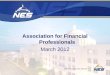 NASHVILLE ELECTRIC SERVICE | Association for Financial Professionals March 2012