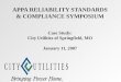 APPA RELIABILITY STANDARDS & COMPLIANCE SYMPOSIUM Case Study: City Utilities of Springfield, MO January 11, 2007