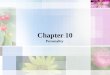 Chapter 10 Personality. Important qualities of personality –Consistency: thinking, feeling, and acting in the same way –Distinctiveness: acting in ways