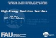High-Energy Neutrino Searches Uli Katz ECAP / Univ. Erlangen Celebrating the 60th Birthday of Werner Hofmann Max-Planck-Institut für Kernphysik, 18.04.2013