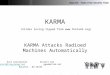 KARMA KARMA Attacks Radioed Machines Automatically Kurt GrutzmacherGarrett Gee grutz@jingojango.netgrutz@jingojango.netggee@srtek.net BayLISA – 02/18/06