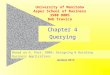 Chapter 4 Querying Based on G. Post, DBMS: Designing & Building Business Applications University of Manitoba Asper School of Business 3500 DBMS Bob Travica