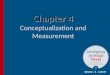 Chapter 4 Chapter 4 Conceptualization and Measurement