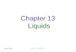 19-Sep-15 Physics 1 (Garcia) SJSU Chapter 13 Liquids