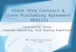 State Term Contract & State Purchasing Agreement Website Innovative Ideas towards Improving Your Buying Experience DMS State Purchasing IT Team