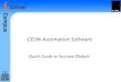 Campus CEON Automation Software Quick Guide to Account Module