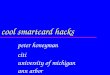 cool smartcard hacks peter honeyman citi university of michigan ann arbor