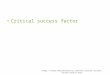 Critical success factor 