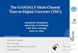 The GANDALF Multi-Channel Time-to-Digital Converter (TDC)  GANDALF module  TDC concepts  TDC implementation in the FPGA  measurements