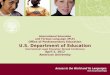International Education and Foreign Language (IFLE) Office of Postsecondary Education U.S. Department of Education International Legal Education Abroad