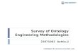 Intelligent E-Commerce System Lab. Survey of Ontology Engineering Methodologies 22071062 Aettie Ji