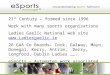 21 st Century – formed since 1996 Work with many sports organisations Ladies Gaelic National web site www.Ladiesgaelic.ie 26 GAA Co Boards– Cork, Galway,