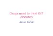 Drugs used to treat GIT disordes Anton Kohút. Gastric ulcer