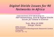 Digital Divide Issues for RE Networks in Africa International ICFA Workshop on HEP Networking, Grid & Digital Divide Issues for Global e-Science Tues,