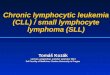 Chronic lymphocytic leukemia (CLL) / small lymphocyte lymphoma (SLL) Tomáš Kozák Lecture, pregradual, summer semester 2013 3rd Faculty of Medicine, Charles