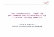 The Collaboratory: computing environments and infrastructure for structural biology research Timothy M. McPhillips Stanford Synchrotron Radiation Laboratory