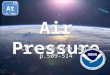 Air Pressure CH 15 Prentice Hall p.509-514 CH 15 Prentice Hall p.509-514 At 15 15. 3ppt