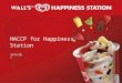 HACCP TOPIC TITLE 30/03/2012 HACCP for Happiness Station