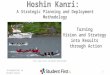 Hoshin Kanri: A Strategic Planning and Deployment Methodology Turning Vision and Strategy into Results through Action Introduction to Hoshin Kanri1